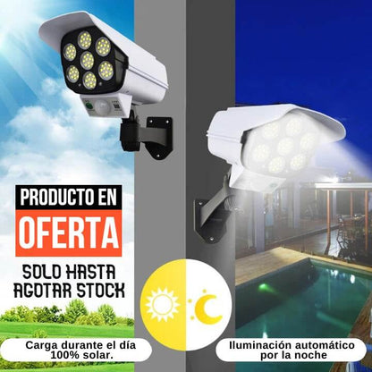 CamReflector™ - Reflector Solar LED Modelo Cámara