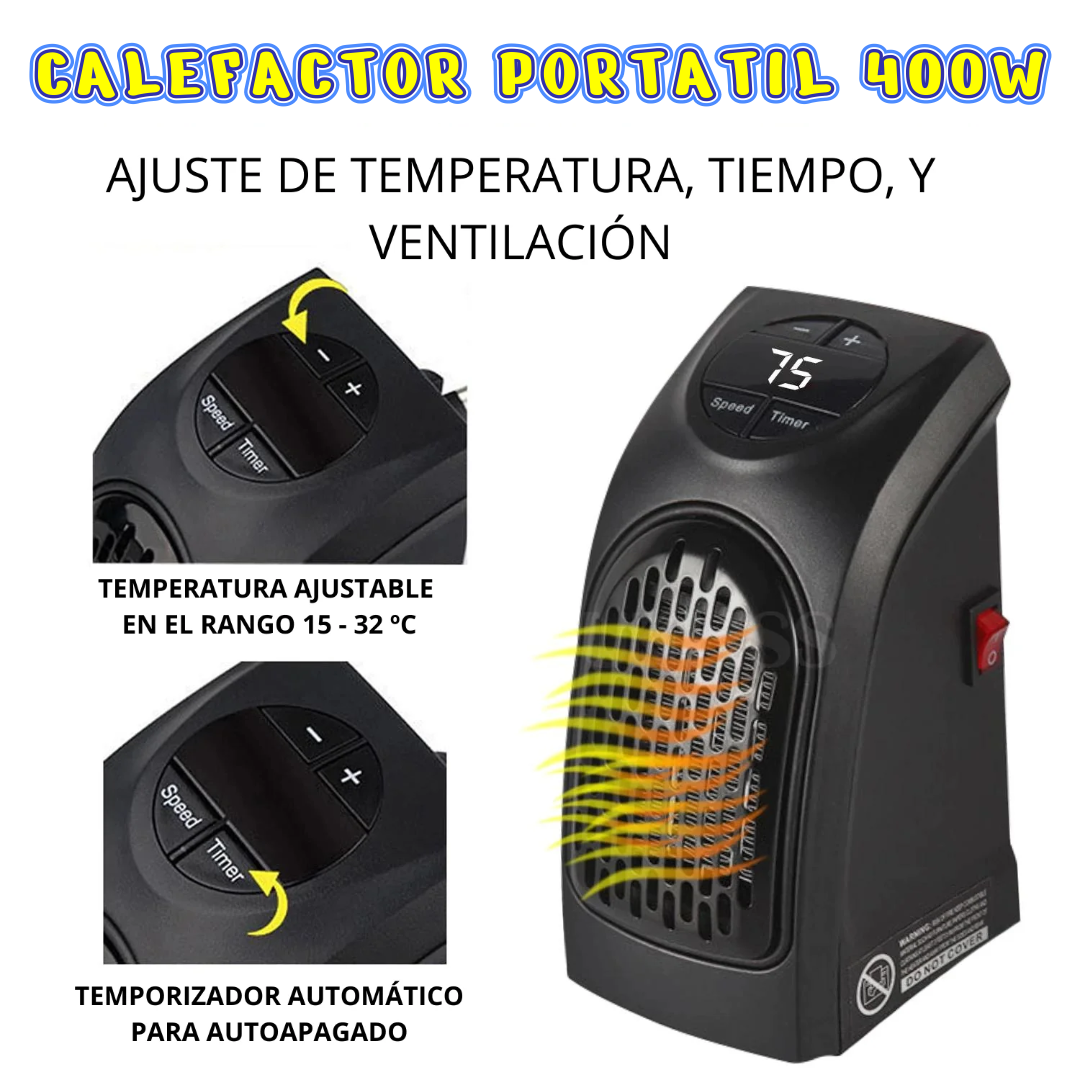 HandyHeater™ - Calefactor Portátil 400W