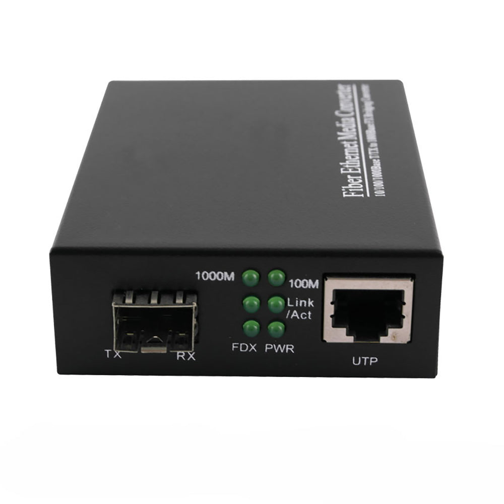 Media Converter Fibra - Ethernet, ranura SFP - puerto RJ45 10/100/1000M