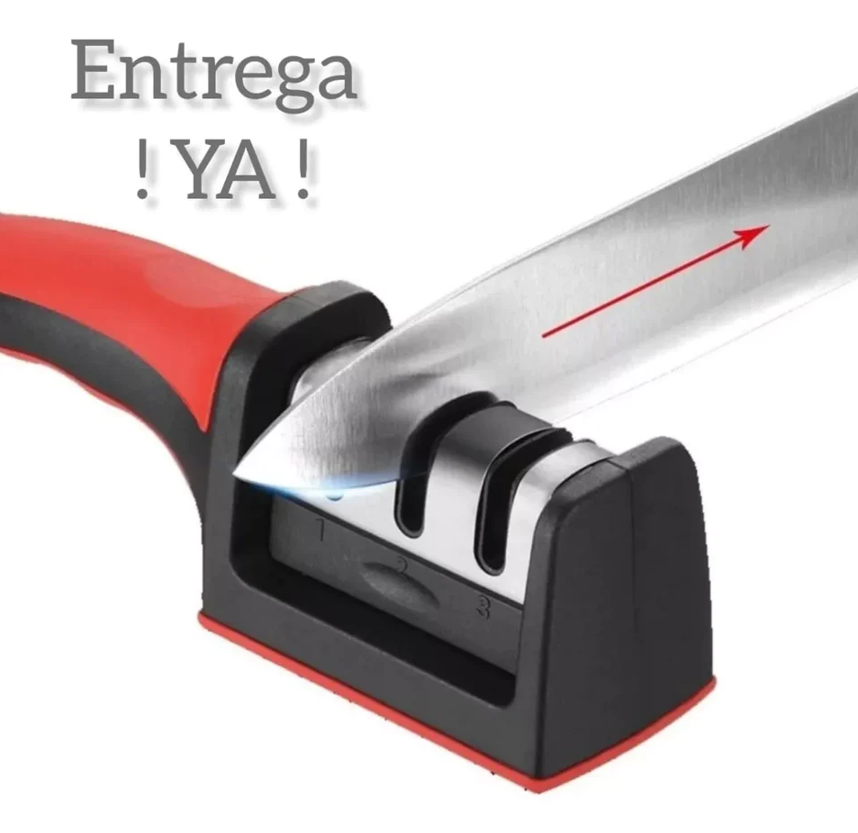 3SlotSharpener™ - Afilador de Cuchillos de 3 Ranuras