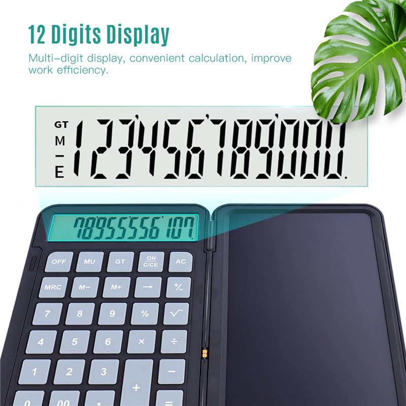 LCDCalculator2in1™ - Calculadora con Pantalla LCD de escritura
