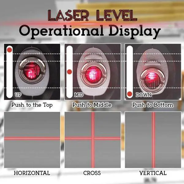 LaserLevel™ - Nivel laser multiusos 4 en 1